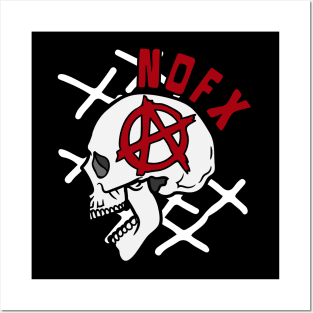 Nofx | skull anarcho Posters and Art